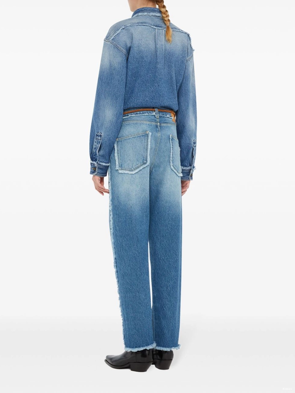Affordable jeans straight Women Alanui fringed 0807